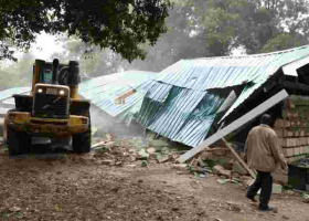 Police Search for Former Limuru MP George Nyanja After He Shot at Officers Demolishing Structures in Karen 