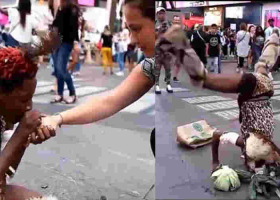 Kenyan Comedian Eric Omondi Poses as a Witchdoctor in the US [VIDEO] 