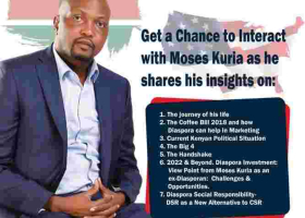 Gatundu South MP Moses Kuria to Address Kenyans in Boston, Massachusetts