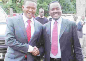 Kalonzo, Governor Alfred Mutua Seek to End Bitter Rivalry