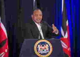 President Kenyatta Leaves Mombasa for Nairobi to End 'Speculation'