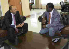 Raila Holds Meeting with Peter Kenneth in Nairobi