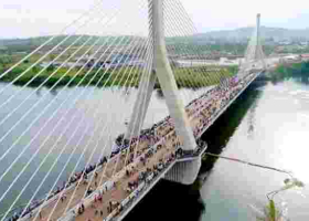 Uganda Unveils 525m-Long $112 Million Iconic Bridge Across River Nile 