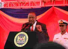 'Embarassed' President Kenyatta Refuses to Read Written Speech at an Event in Nairobi