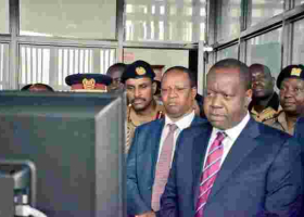 Interior Cabinet Secretary Fred Matiang'i Launches New Police Unit