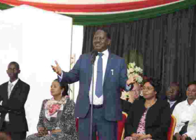 President Uhuru and I Made Ourselves, We Don't Come from Dynasties, Raila Says
