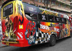 Matutu Owners Ordered to Remove Graffiti in Michuki Rules Enforcement