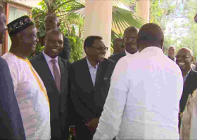 President Kenyatta, Billionaire Jimi Wanjigi Bury the Hatchet