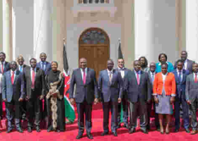 President Kenyatta Sends Cabinet Secretaries on Holiday amid Reports of Imminent Reshuffle