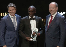 Kenyan Marathon Great Eliud Kipchoge Named World Male Athlete of the Year