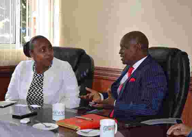Nyeri Governor Mutahi Kahiga Denies Reports that Deputy Governor Caroline Karugu Physically Attacked Him