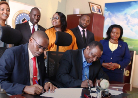 Kenya USA Diaspora Sacco Inks Deal with Real Estate Firm Optiven