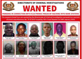 Police Launch Hunt for 130 Suspects Accused of Stealing Millions of Shillings from Banks through Hacking