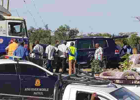 Four Diplomats Involved in Multiple-Car Crash along Nairobi-Mombasa Highway