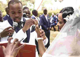 Lang'ata MP Nixon Korir Finally Ties the Knot with Longtime Fiancée Beryl Zoraima
