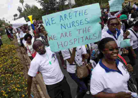 Kenyan Nurses Vow to Defy President Kenyatta’s Order to Return to Work