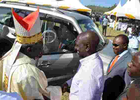 Catholic Church Responds to Claims that Pope Ordered Bishop to Return Car Gifted by DP Ruto