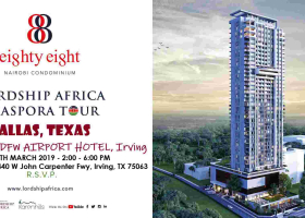 Lordship Africa to Showcase 88 Nairobi Condominiums in Dallas, Texas on Sat, March 16th