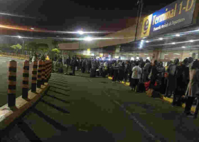 Thousands of Travelers Stranded at JKIA as Flights Grounded over Workers' Strike [PHOTOS]