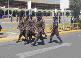 Operations Slowly Resume at JKIA as Military Officers Take Over