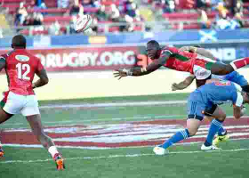 USA Sevens: Rough Start for Kenyan Team Shujaa in Las Vegas as it Falls to USA