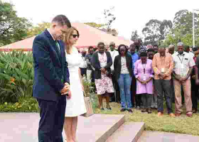 New US Envoy to Kenya Kyle McCarter Honors Ethiopian Airlines Crash Victims