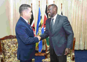 US Envoy to Kenya Kyle McCarter Defends His Recent Meeting with DP William Ruto