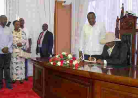 President Uhuru Gifts Uganda Land in Naivasha to Build Dry Port