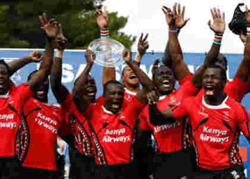 Team Kenya Kicks Off 2019 USA Sevens Tournament Friday Afternoon, against the United States