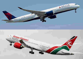 Kenya Airways Activates Codeshare with Delta Airlines 