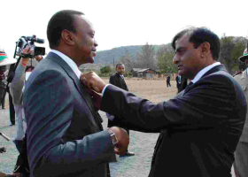 Kenyan Tycoon Narendra Naval to Donate His Entire Salary after Appointment by President Uhuru