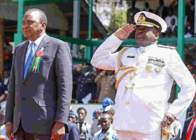 President Uhuru Extends General Samson Mwathethe's Term as Chief of Defence Forces