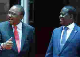 Speculation as President Kenyatta, Odinga Hold Private Meetings in Dubai