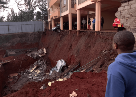 Tenants Ordered to Vacate Grafion Apartments in Ruaka After Car Park, Wall Cave in