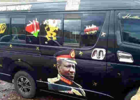 Kiambu MCA with Van Bearing Portrait of Ruto in Military Uniform Charged, Detained