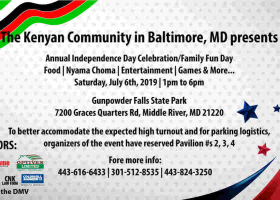 Annual Independence Day Celebration/Family Fun Day & BBQ in Baltimore: Sat, July 6th, 2019