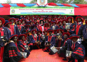 Questions as 118 Graduate with Ph.D. from JKUAT    