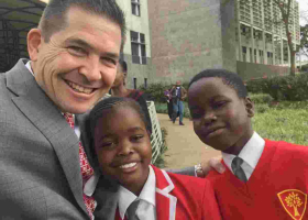 Kenyans Online Slam Ambassador Kyle McCarter for Taking Photo with Kids Who were Denied US Visas