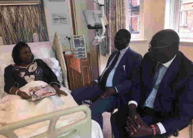 Bomet Governor Dr. Joyce Laboso Admitted to a London Hospital