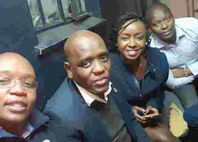 Muthaiga OCS in Trouble for Allowing Dennis Itumbi’s Friends Take Selfies Inside Police Station