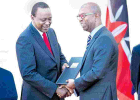 President Uhuru Shares Details of His Lengthy Meeting with Bob Collymore a Week before His Death