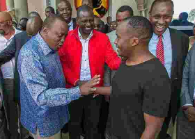 President Uhuru Tears into Starehe MP Charles Jaguar over 'Xenophobic' Remarks