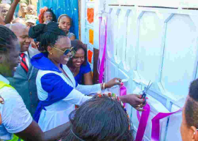 Kenyan Singer Akothee Takes Her Charitable Organization to Turkana