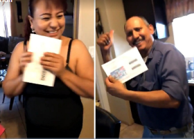 Video of Couple Rejoicing after 25-Year Wait for Green Cards Comes to End Goes Viral