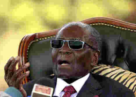Former Zimbabwe President Mugabe, 95, Hospitalized in Singapore