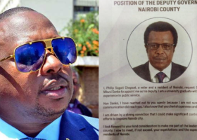 Governor Sonko Responds to Man who Spent Sh130K to Advertise Himself for Nairobi Deputy Governor Post