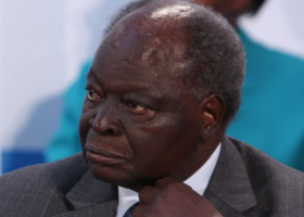 Retired President Mwai Kibaki Not Admitted to Hospital, Aide Says