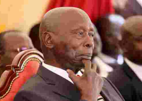 Retired President Moi Admitted to Nairobi Hospital