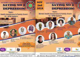 KEMEN, a US-Based Diaspora Association and MH Stars Hold a Forum on Mental Health Awareness in Kennesaw, GA this Saturday, November 2nd, 2019