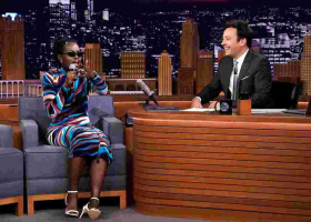 [VIDEO] Lupita Nyong'o Shows Off Her Rap Skills 